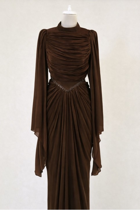 Nil Abiye Kahverengi