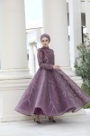 Luxe Abiye Lila